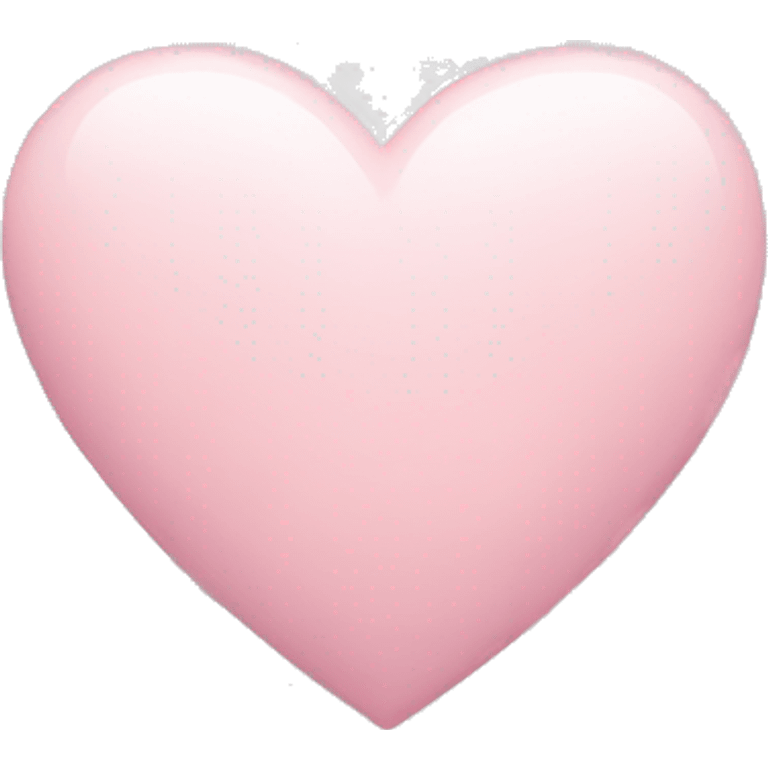 light pink heart with clouds emoji