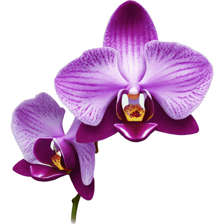 Orchid  emoji