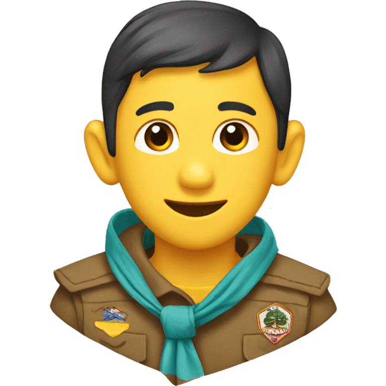 scout neckerchief emoji