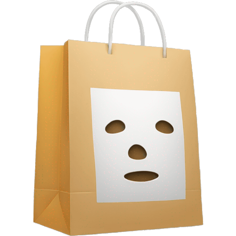 Shopping bag emoji