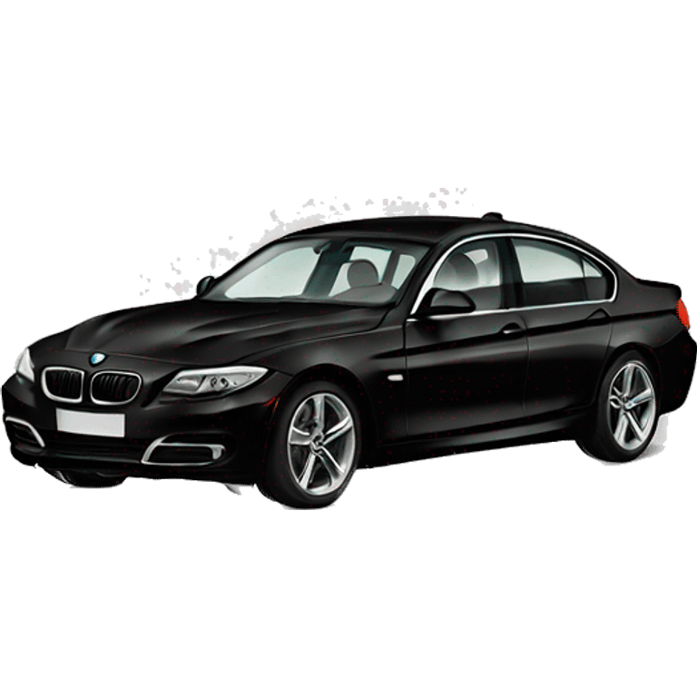 Black BMW emoji