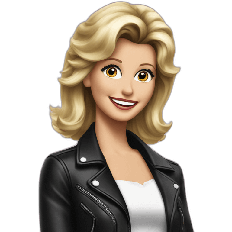 Grease Olivia newton emoji