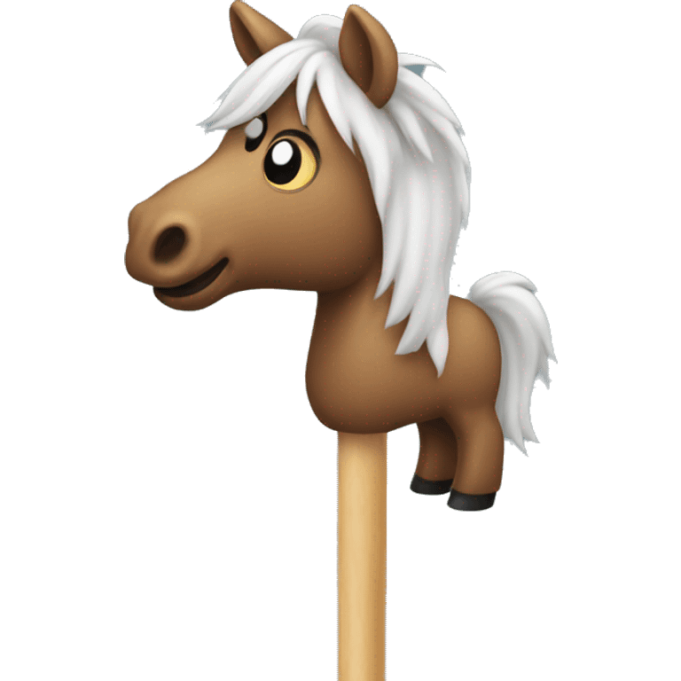 horse on the stick emoji