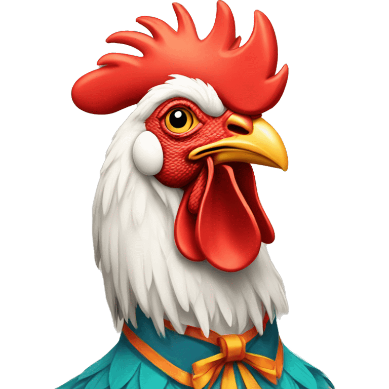 Circus rooster  emoji