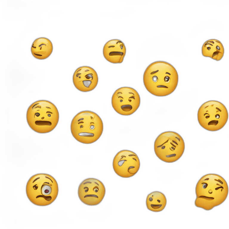 Emoji qui se pose des questions emoji