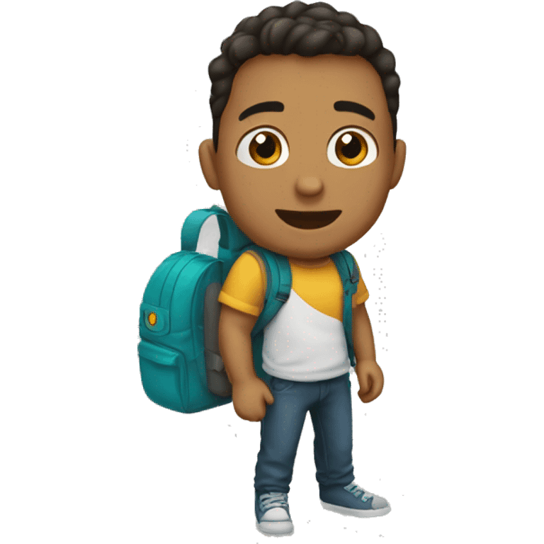 Avatar segurando sacolas emoji