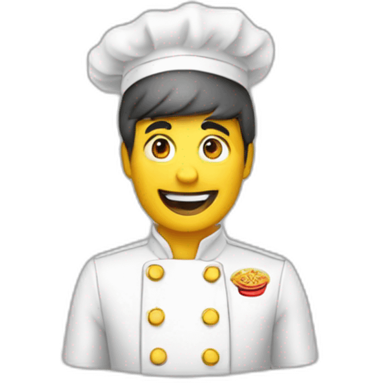 serveur de fast food emoji