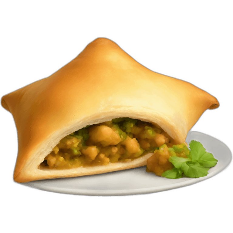 Samosa pav emoji