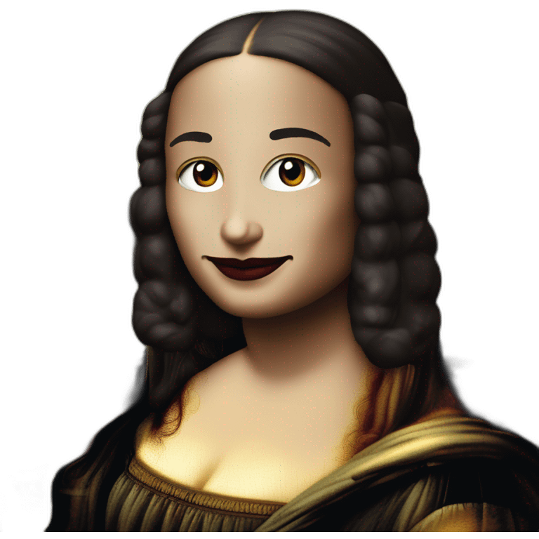 Mona Lisa la joconde emoji