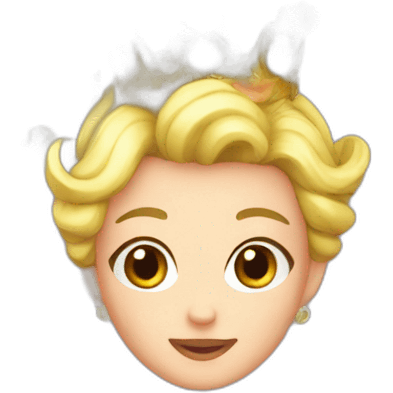 Peach princesse emoji