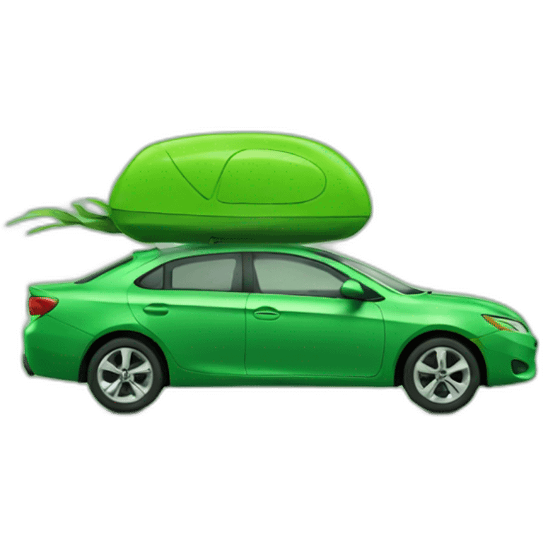 Green car emoji