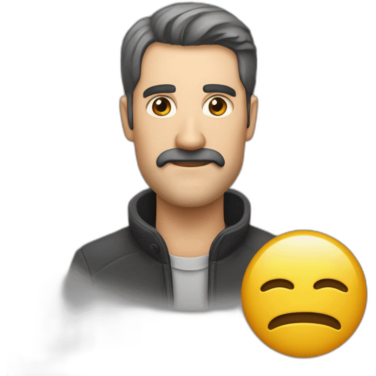 Zwei daumen die ein herr bilden emoji