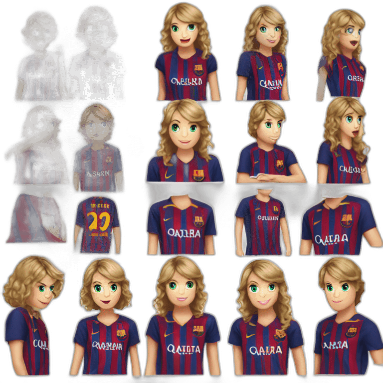 Taylor-Swift-FC-Barcelona emoji