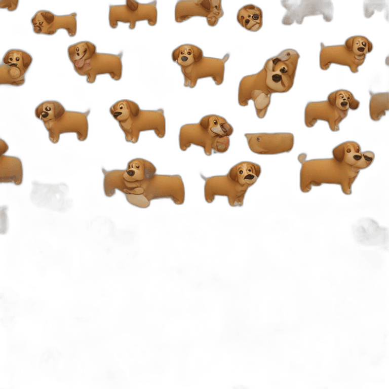 Cachorro caramelo emoji