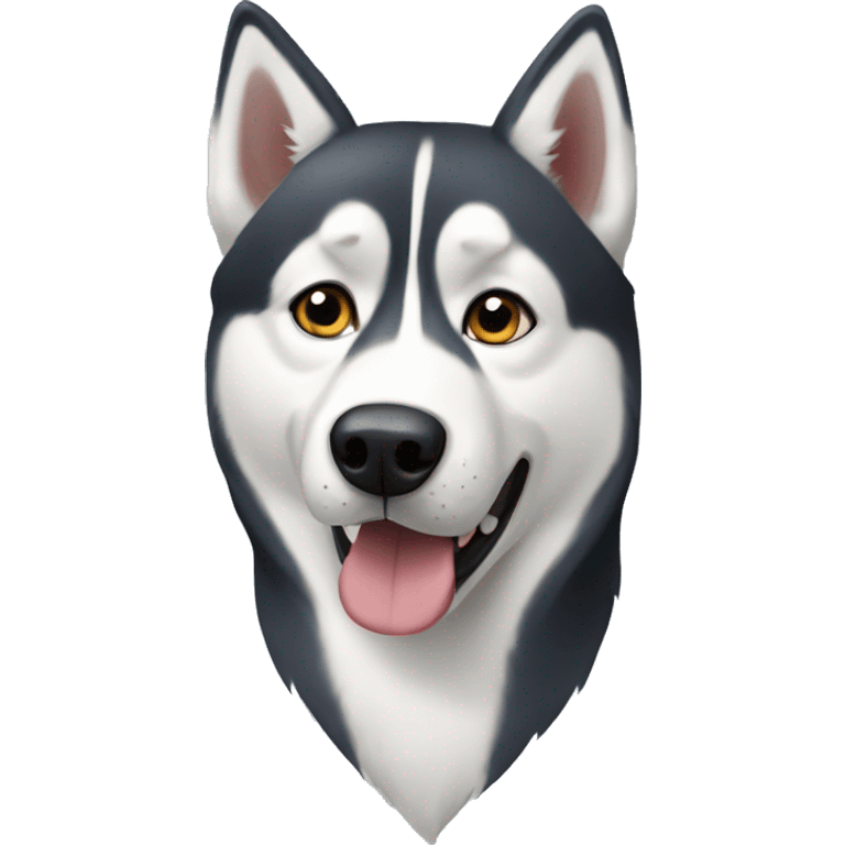 Siberian husky emoji