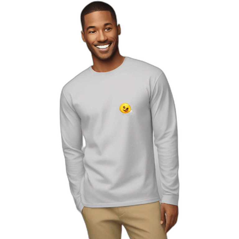 T-shirt long sleeves emoji