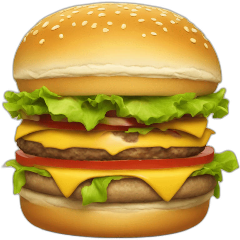 Burger qui marche  emoji