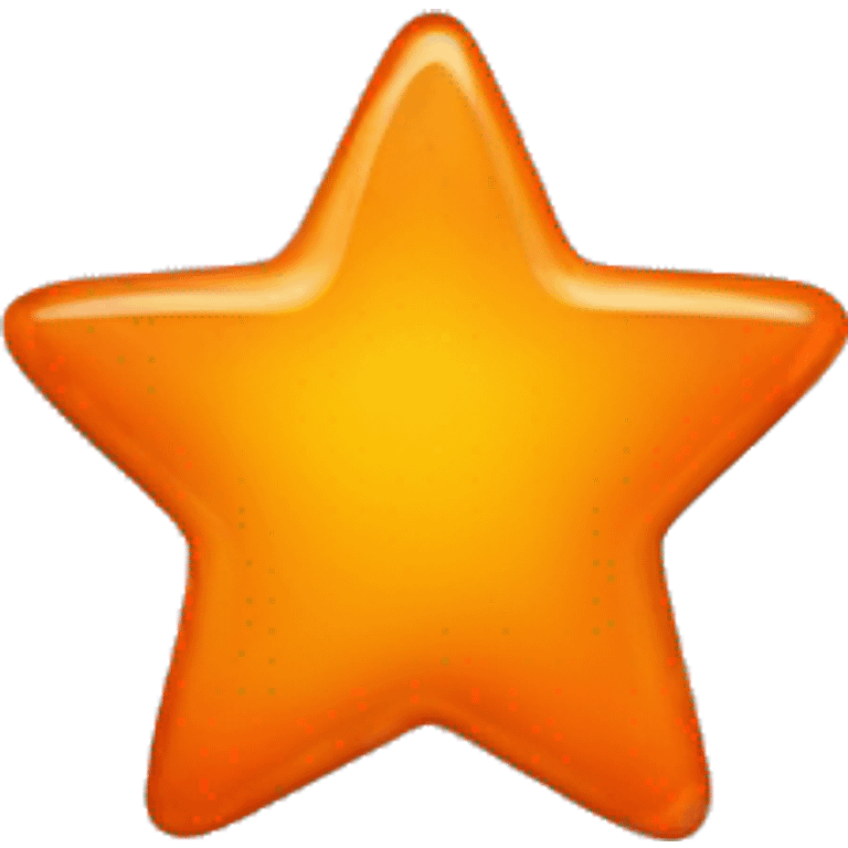 orange star emoji