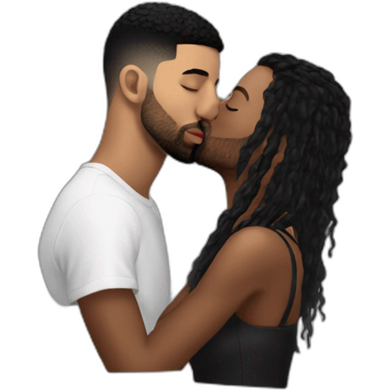 drake kissing 21 savage emoji