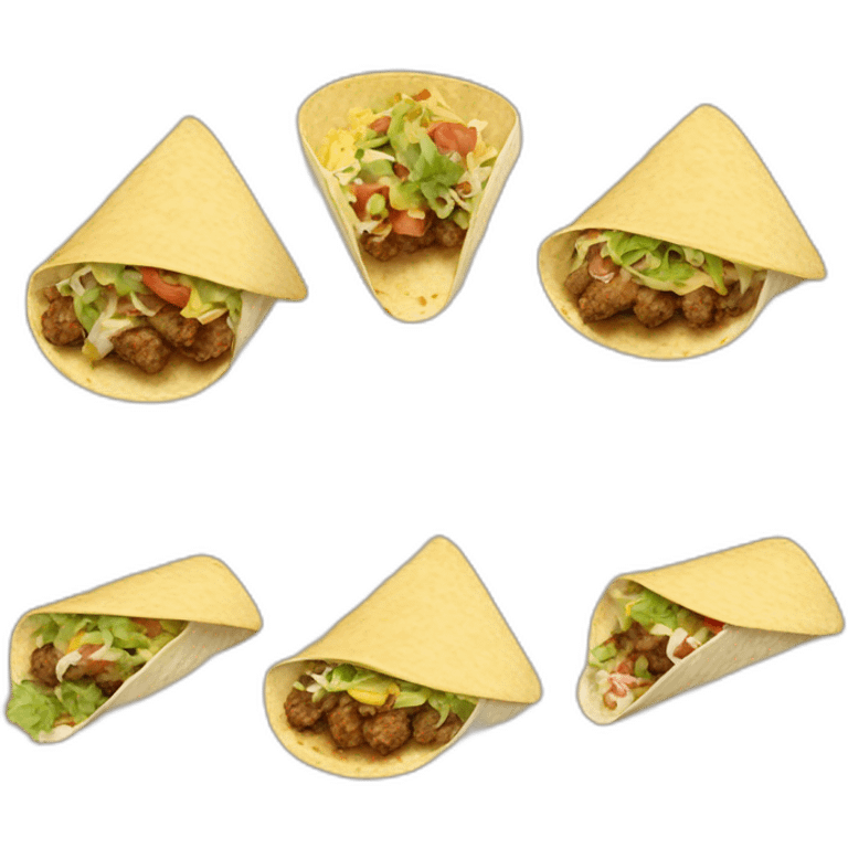 Singe qui mange un french tacos emoji