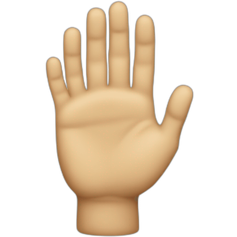 Point hand emoji