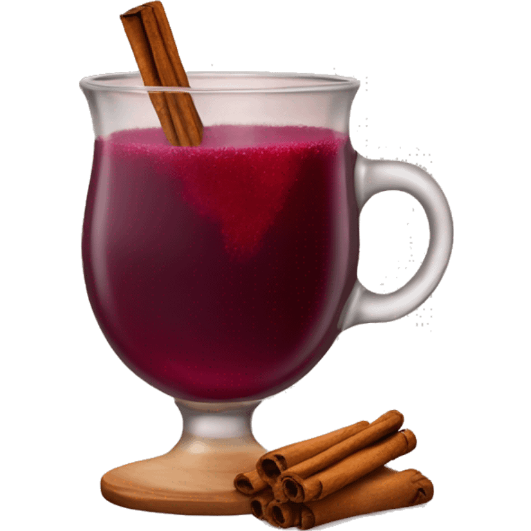 Cozy mulled wine emoji