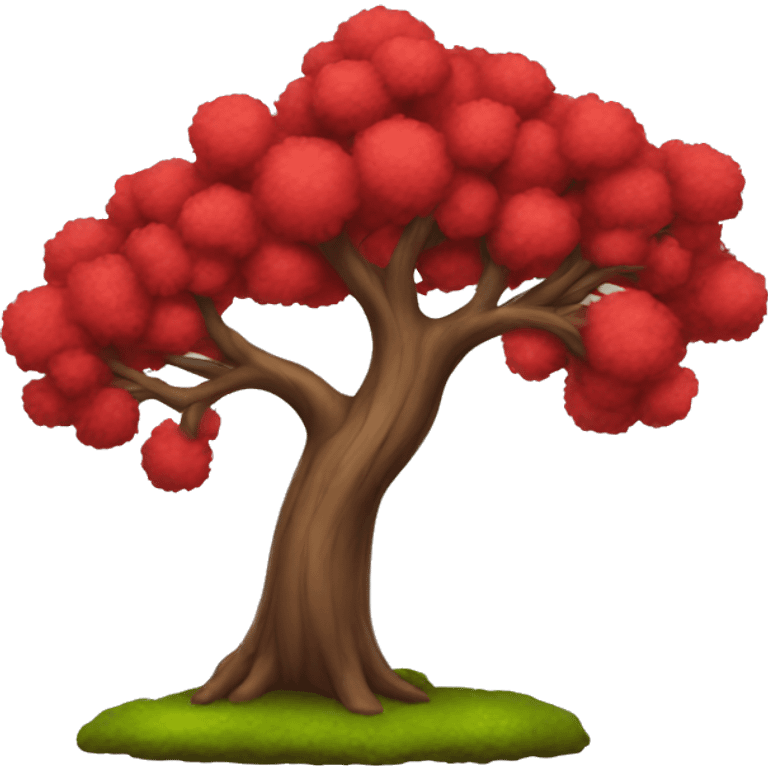 tree red emoji