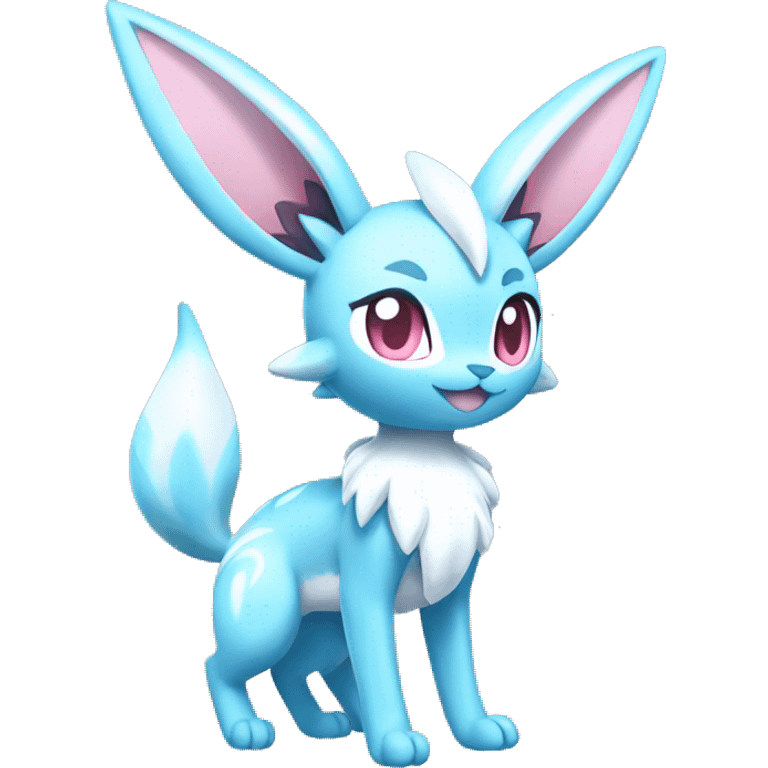 Sylveon-Glaceon full body emoji