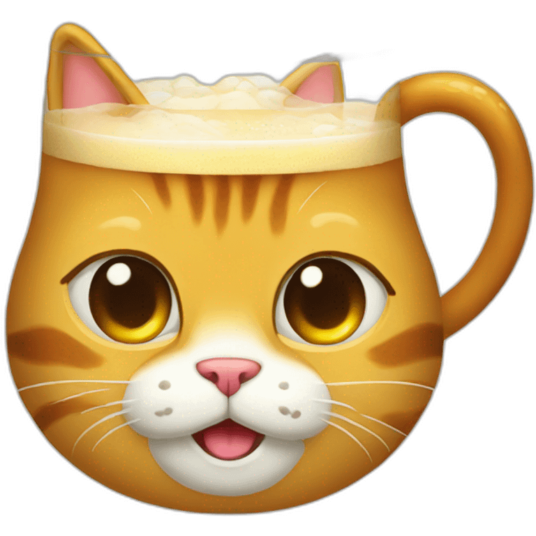 drink-beer-cat emoji