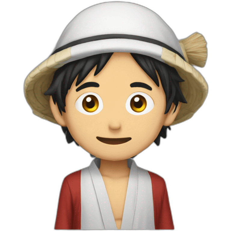 Luffy muslim emoji