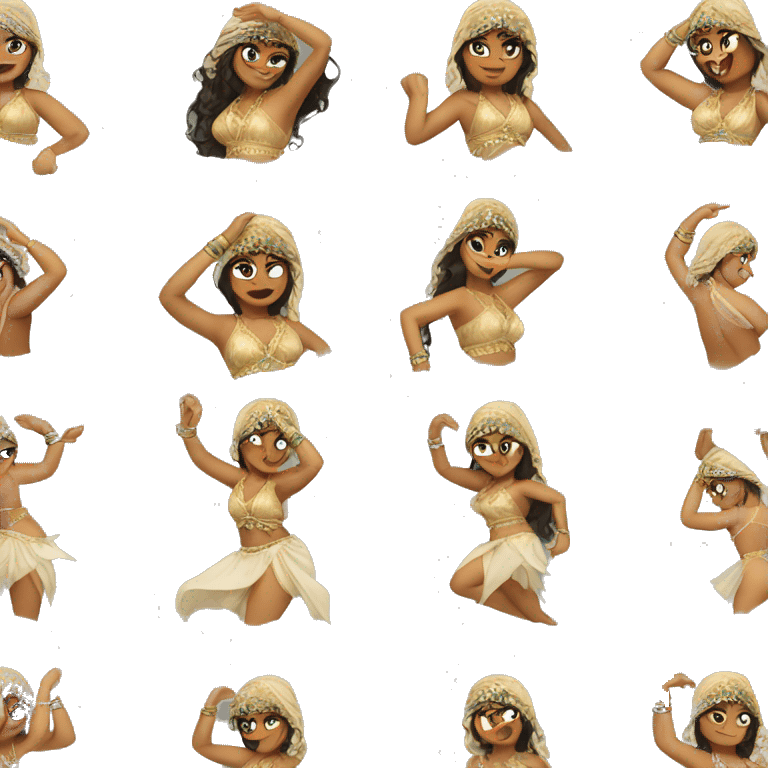 Lebanese belly dancer emoji