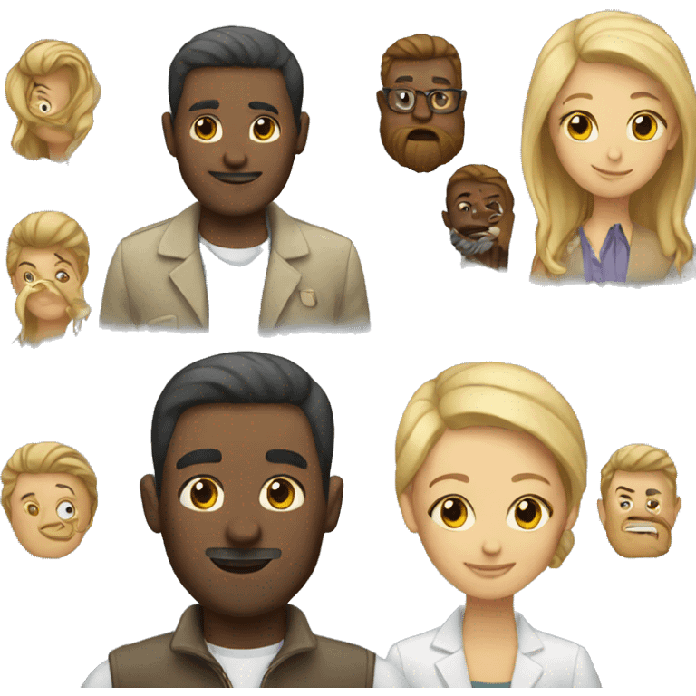 Man and women  emoji