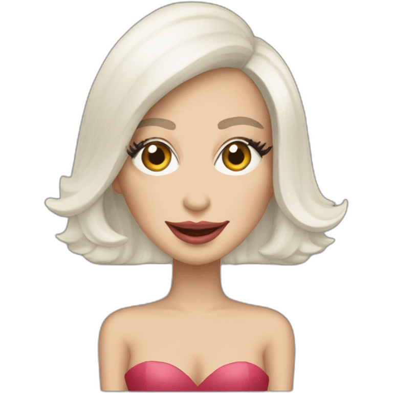 lady gaga bebendo cerveja emoji