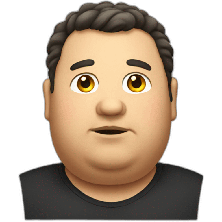 fat man emoji