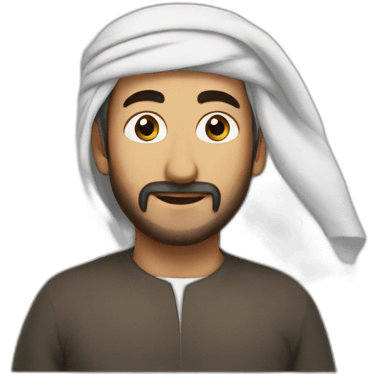 Musulman qui fait la prière emoji