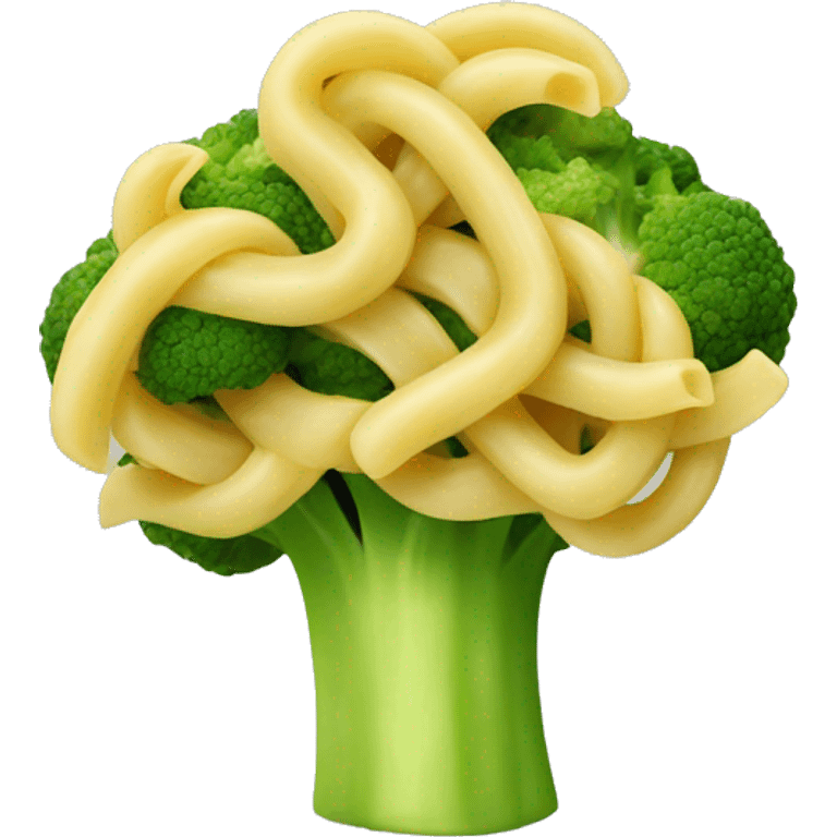 broccoli with pasta emoji