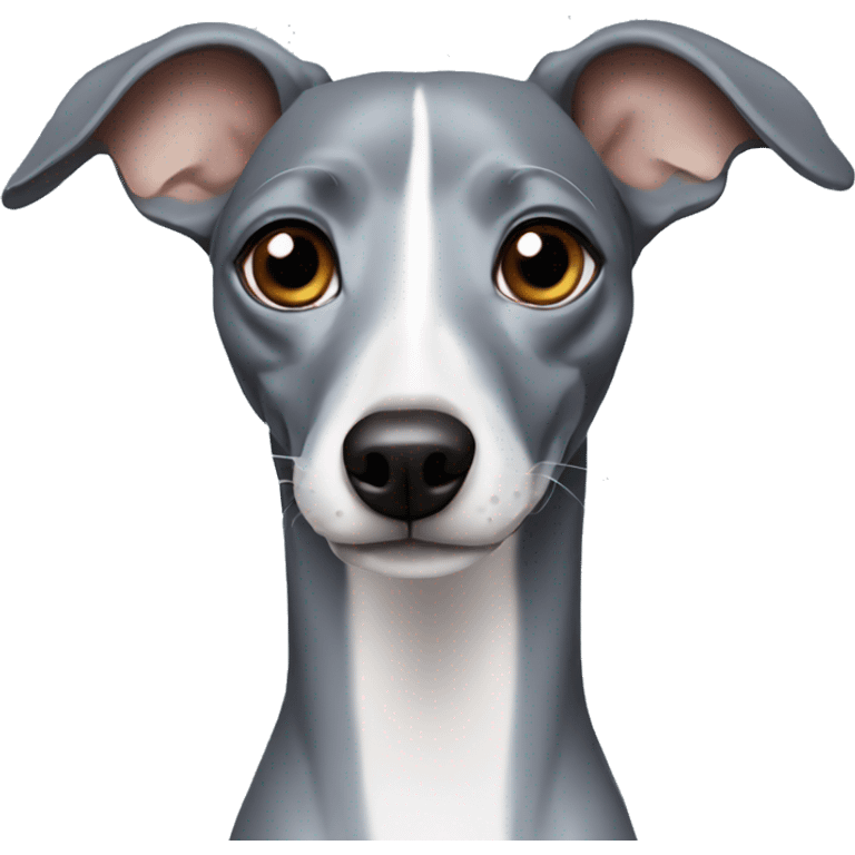 blue italian greyhound emoji