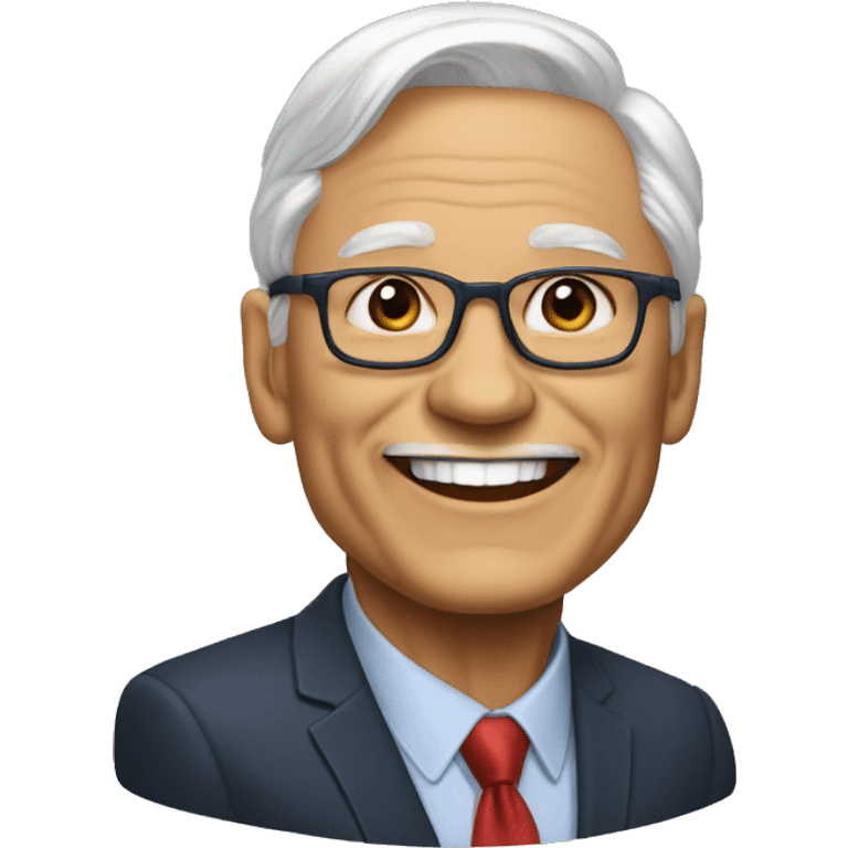 USA democrat leadear Harold Lacosta, 63 years old  emoji