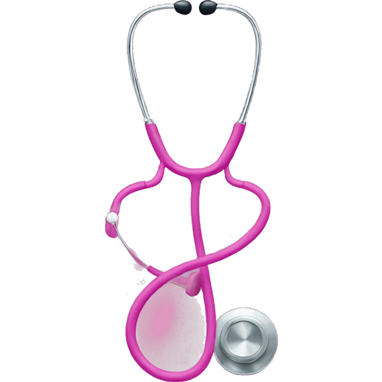 stethoscope pink emoji