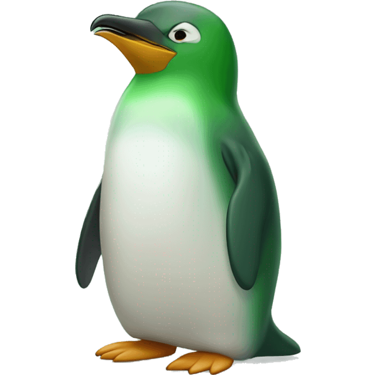 green penguin emoji