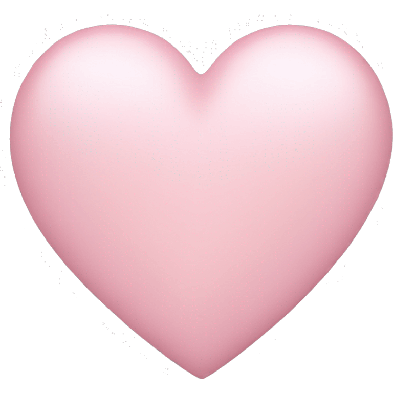 light pink heart emoji