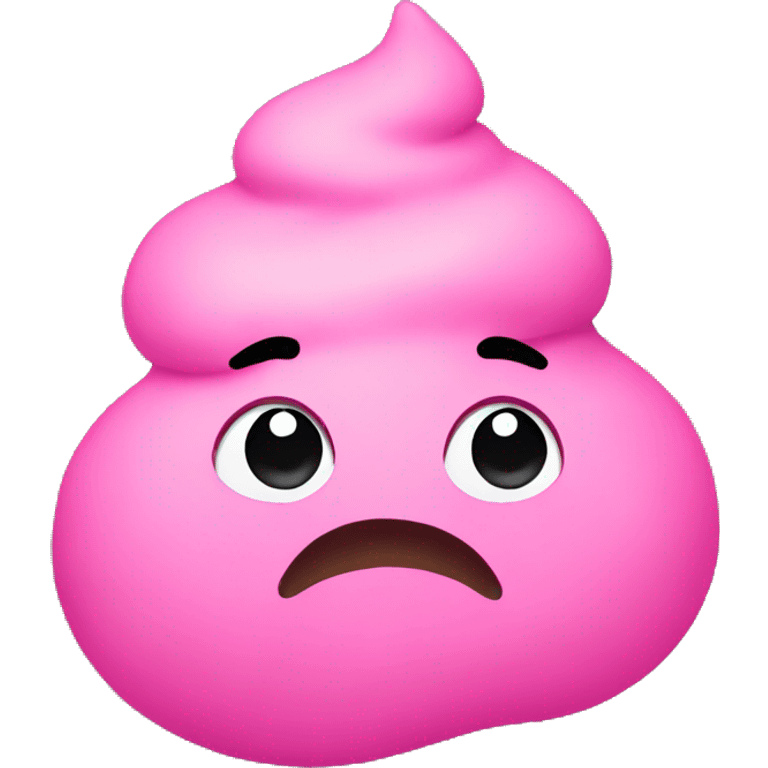 pink poop emoji