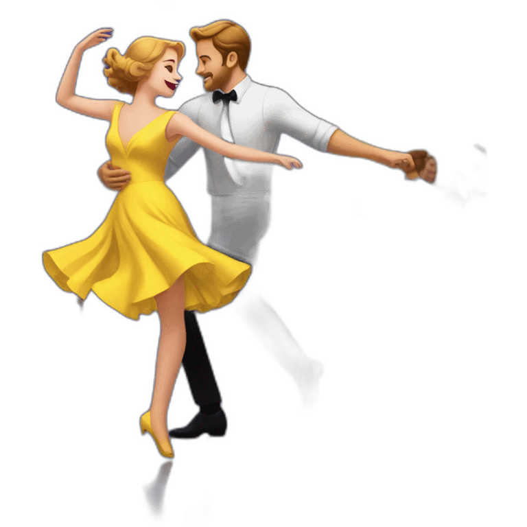 la la land a lovely night dance emoji