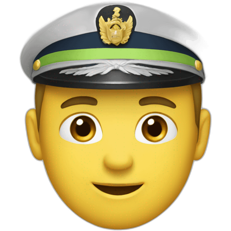 Salut militaire emoji