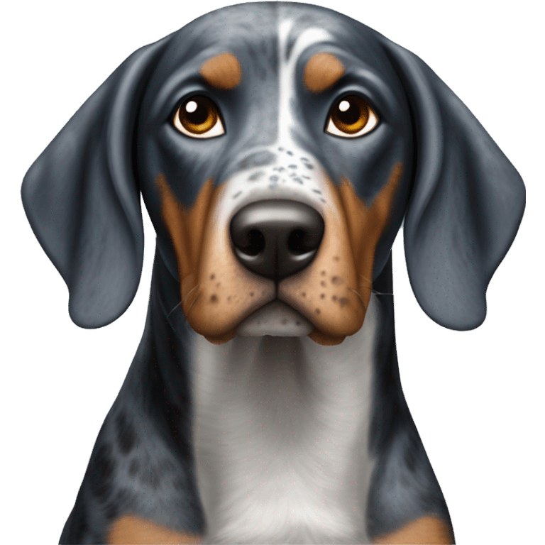 Bluetick Coonhound  emoji