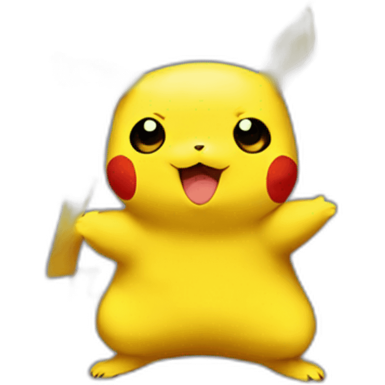 Pikachu with Nike emoji