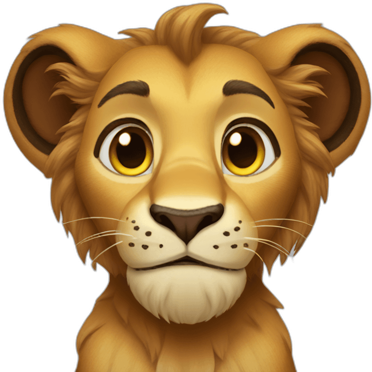 Lion king emoji