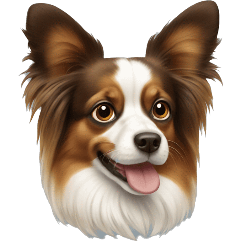 Papillon dog emoji