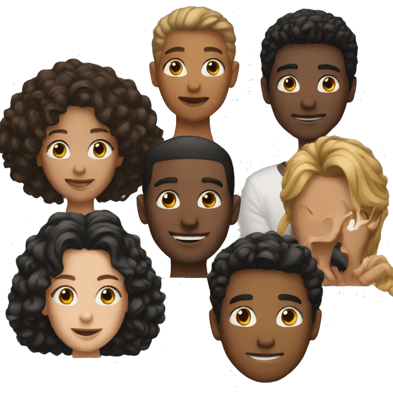 group of friends emoji