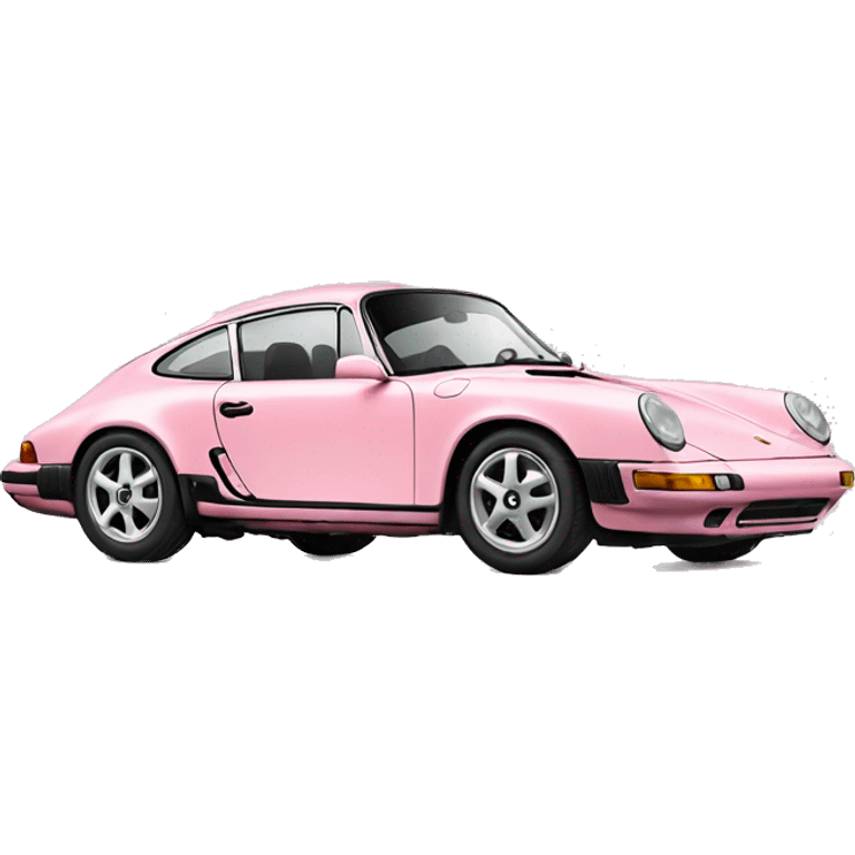 Light pink Porsche  emoji